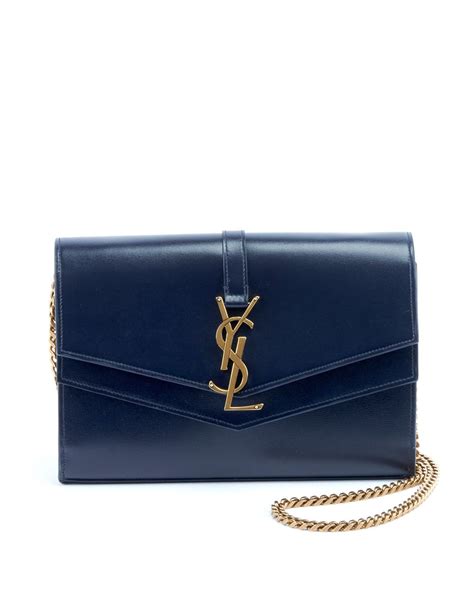 sulpice monogram ysl v flap wallet on chain|Bag Review: Yves Saint Laurent Monogram Wallet On Chain.